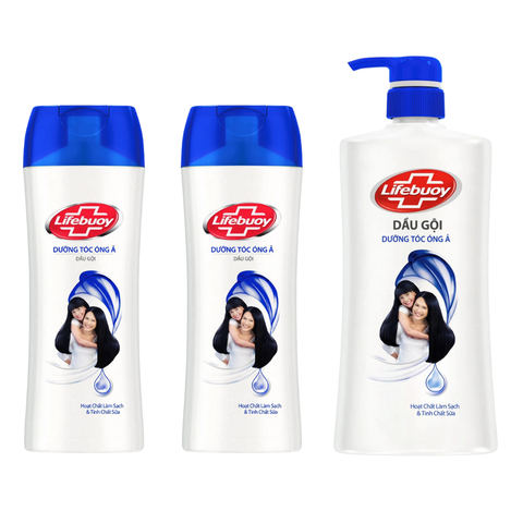 Dầu gội Lifebuoy tóc dày óng ả 170G/ 320G/ 640G