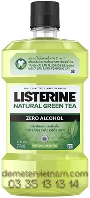 Listerine Tra Xanh 750ml