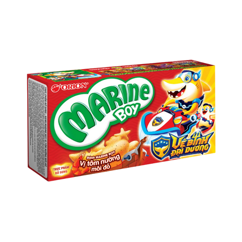 Bánh Cá Marine Boy vị tôm nướng môi đỏ
