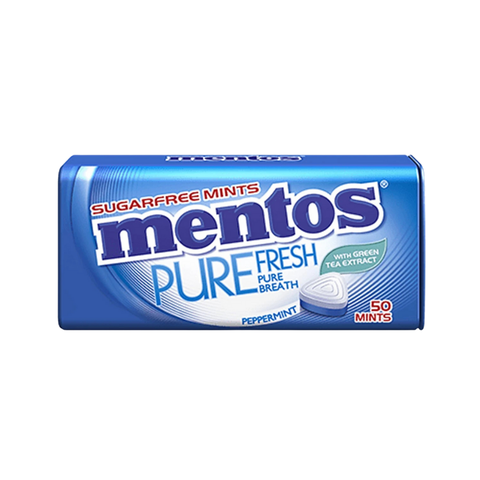 Kẹo Ngậm Không Đường Mentos Pure Fresh Hương Peppermint