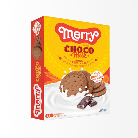 Bánh quy sô cô la sữa Merry