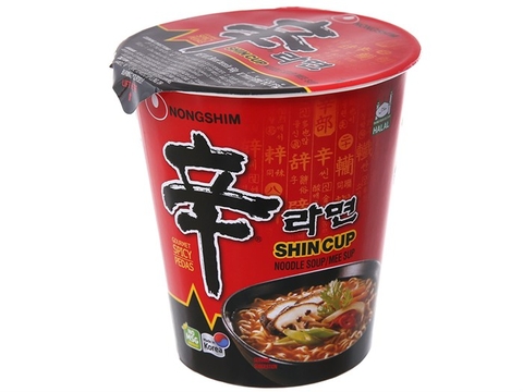 Mì cay Nongshim Shincup ly 68g