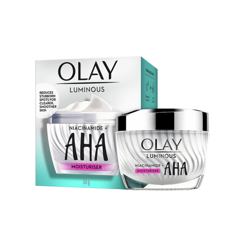 Kem dưỡng ẩm mặt Olay Luminous Niacinamide + AHA
