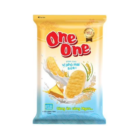 Bánh gạo vị phô mai sữa One One