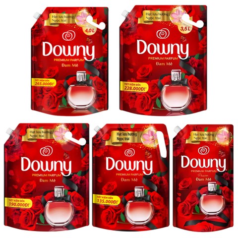 Nước xả vải Downy hương nước hoa đam mê túi 1.35L/ 2.2L/ 3L/ 3.5L/ 4L