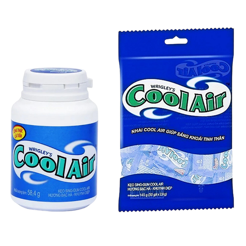 Kẹo cao su CoolAir hương bạc hà khuynh diệp