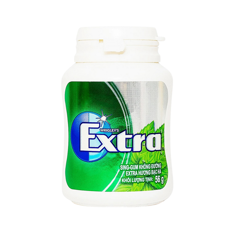 Kẹo Cao Su Wrigley Extra Bạc Hà Không Đường