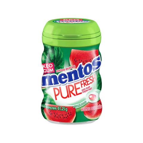 Kẹo Gum Mentos không đường hương dưa hấu