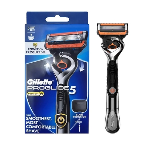 Gillette ProGlide 5 Power Razor Set (1 Power Handle + 1 Cartridge + 1 Blade Protector)