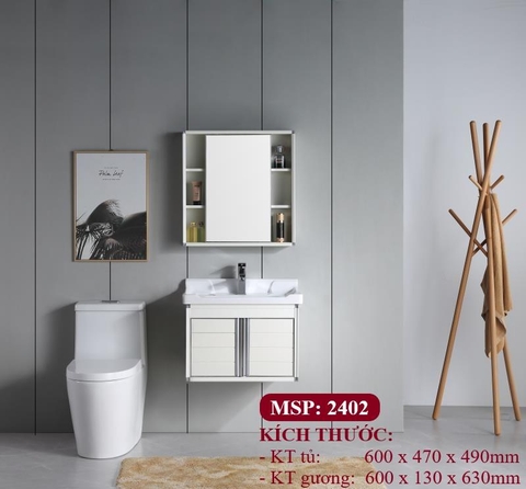 Lavabo tủ nhôm Bossan LI 2402