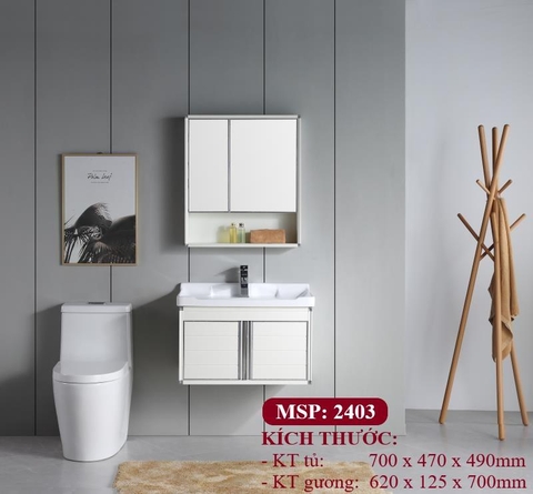 Lavabo tủ nhôm Bossan LI 2403