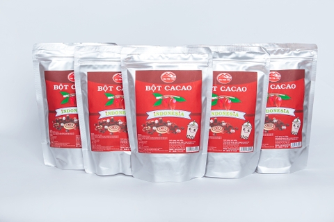 1kg Bột Cacao nguyên chất 100% INDONESIA - 2 gói x 500gr - Yeswinwin