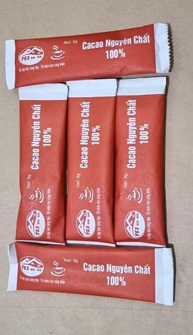 Bột Cacao Nguyên Chất - Gói tiện lợi 9g - Yeswinwin