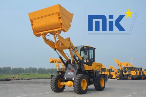 Máy xúc lật nhỏ - mini mik