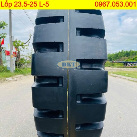 Lốp xúc lật 23.5-25 Gai L-5 CHỐNG ĐÁ, CHỐNG RÁCH, CHỐNG THỦNG