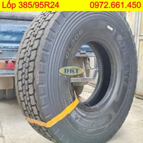 Lốp 385/95R24 (14.00R24) lắp xe cẩu Giá Tốt Giao Hàng Toàn Quốc