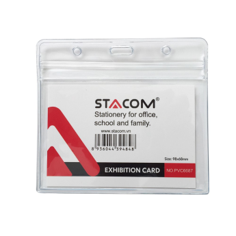 Mặt thẻ ngang Stacom PVC6687