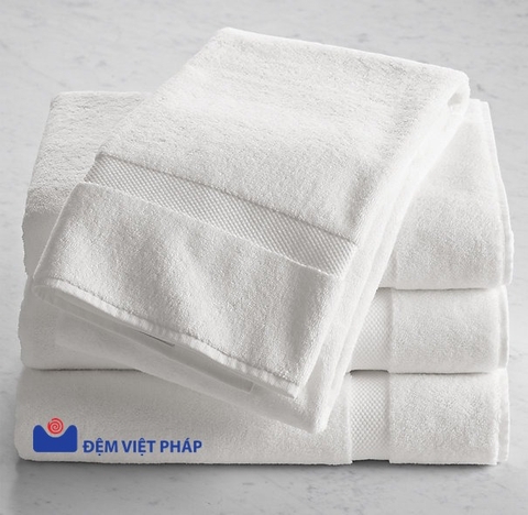 Khăn mặt 100% cotton 34x70cm KB02 Đệm Việt Pháp