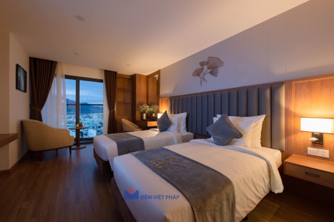 Tấm trang trí giường cho khách sạn TTT01 Đệm Việt Pháp