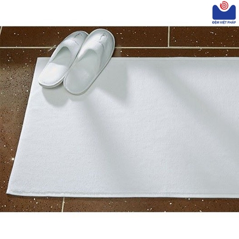 Thảm chân phòng tắm 100% cotton 45x65cm KB04 Đệm Việt Pháp