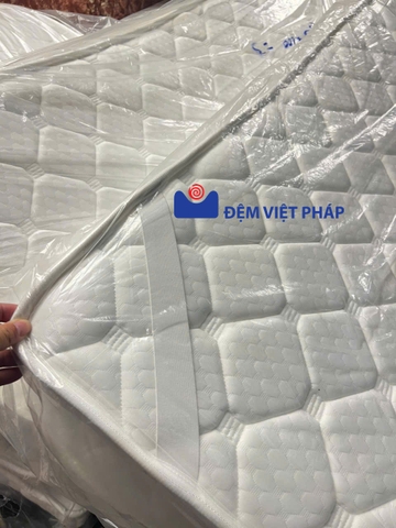 Tấm topper vải gấm Valize trần mút kim cương TP01 Đệm Việt Pháp