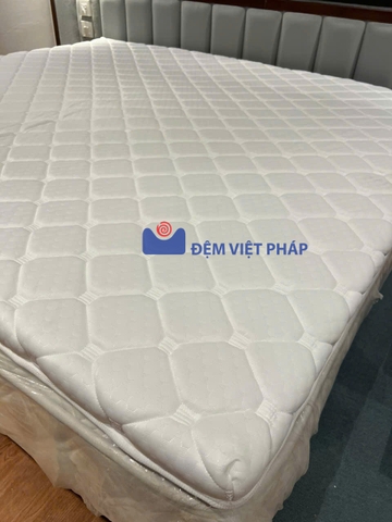 Tấm topper vải gấm Valize trần mút kim cương TP01 Đệm Việt Pháp