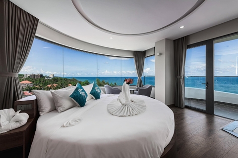 Đệm tròn loxo túi Bultex Sport 3 viền cao cấp BT05 Đệm Việt Pháp