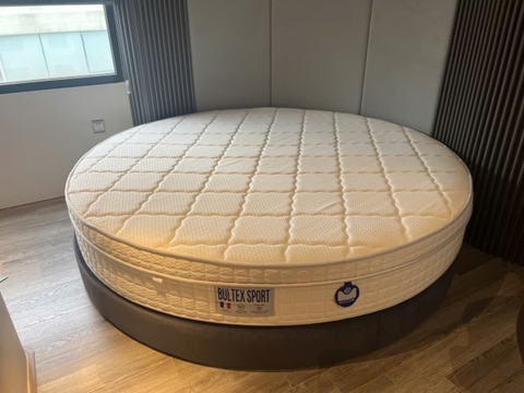 Đệm tròn loxo túi Bultex Sport 3 viền cao cấp BT05 Đệm Việt Pháp