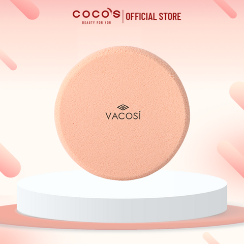 Bông Phấn Ướt Tròn Lớn Vacosi Large Disc Sponge - BP05