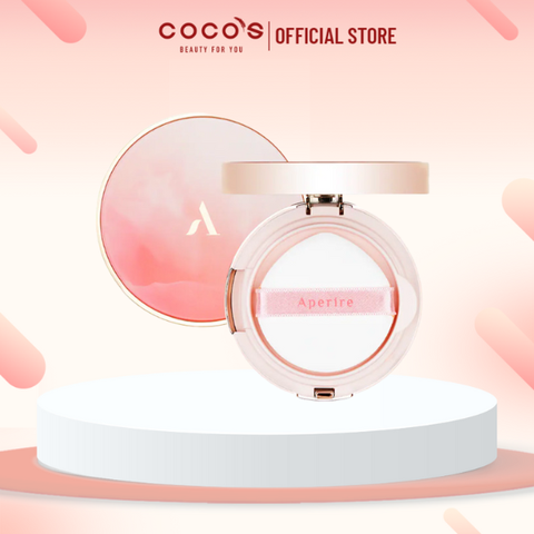 Cushion Aperire Day Dream Cover Cushion SPF50+/PA++++ Che Phủ Hoàn Hảo 13g