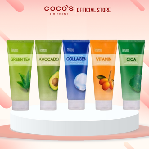 Gel Tẩy Tế Bào Chết Tenzero Refresh Peeling Gel Loại Bỏ Bụi Bẩn Và Tế Bào Chết Trên Da 180ml