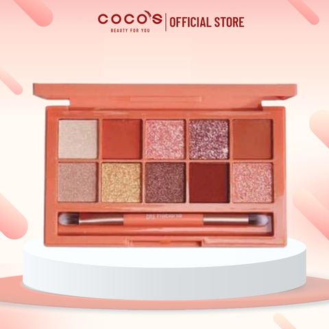 Bảng Phấn Mắt 10 Ô Habaria Pro 10 Color Eyeshadow Palette 10g