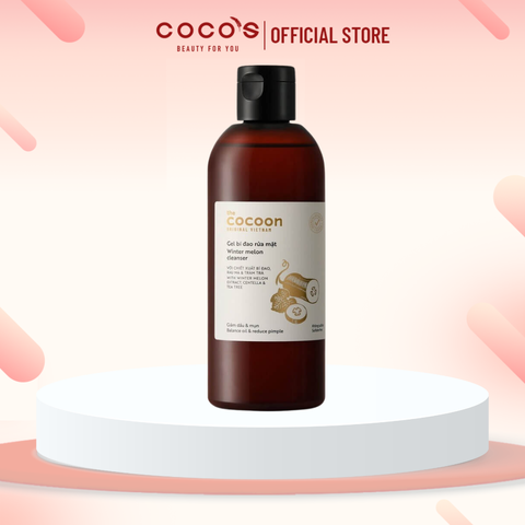Gel Rửa Mặt Cocoon Winter Melon Cleanser Bí Đao Giúp Giảm Dầu & Mụn 310ml