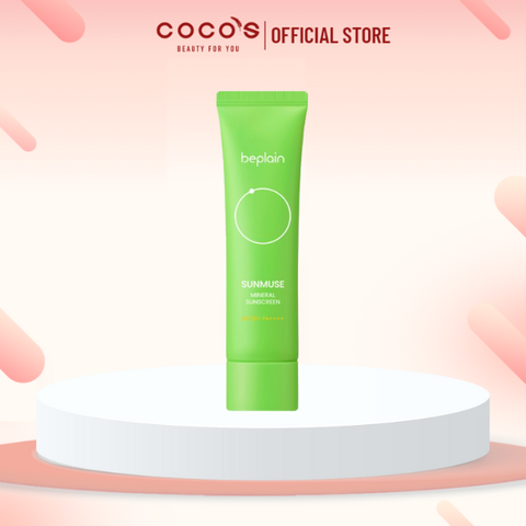 Kem Chống Nắng Beplain Sunmuse Mineral Sunscreen Vật Lý Hỗ Trợ Kiềm Dầu Mịn Lì 50ml