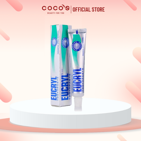 Kem Đánh Răng Tẩy Trắng Eucryl Toothpaste 62g