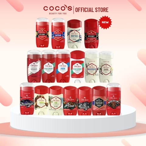 Sáp Khử Mùi Old Spice USA Lăn Sáp Khử Mùi & Giảm Tiết Mồ Hôi 73g/85g