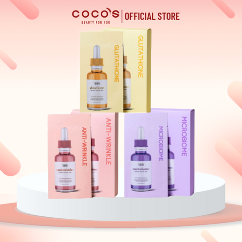 Combo 10 Mặt Nạ Tế Bào Gốc Tenzero Cung Cấp Dinh Dưỡng Và Cải Thiện Nếp Nhăn, Sáng Da 28mlx10