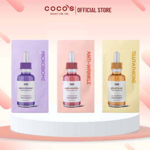 Mặt Nạ Tế Bào Gốc Tenzero - Cung Cấp Dinh Dưỡng Và Cải Thiện Nếp Nhăn, Sáng Da 28ml