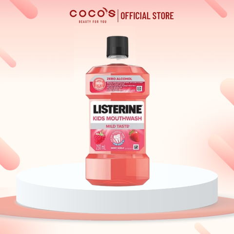 Nước Súc Miệng Listerine Kids Mouthwash Dành Cho Trẻ Trên 6 Tuổi 250ml