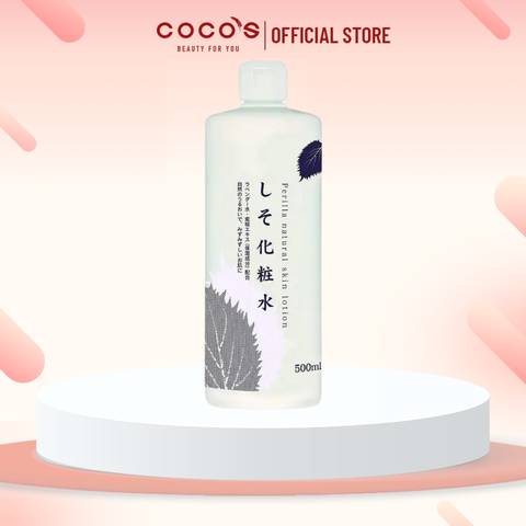 Nước Hoa Hồng Dokudami Perilla Natural Chiết Xuất Lá Tía Tô 500ml
