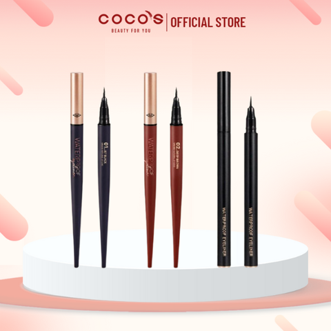 Bút Kẻ Mắt Nước Không Trôi Vacosi Waterproof Pen Eyeliner 5ml