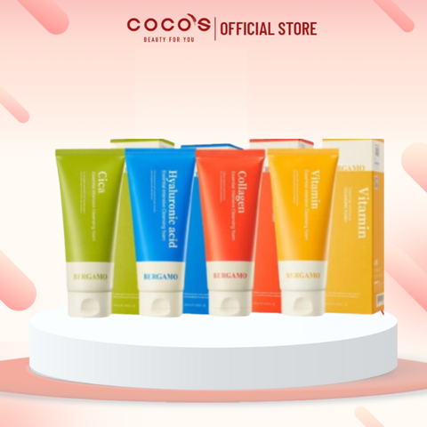 Sữa Rửa Mặt Bergamo  Intensive Cleanser Foam 120ml