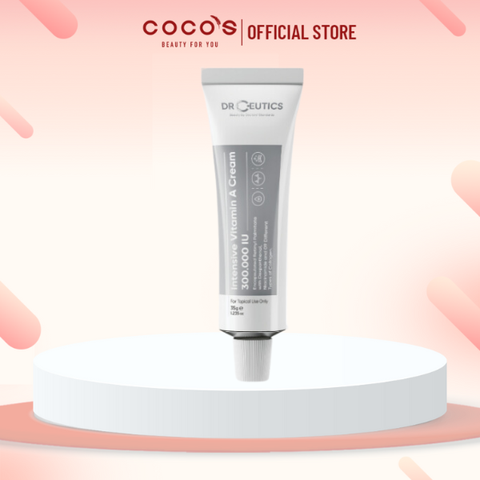 Kem Dưỡng Trẻ Hóa và Căng Mịn Da DrCeutics Vitamin A Intensive Cream 300.000 IU 35g