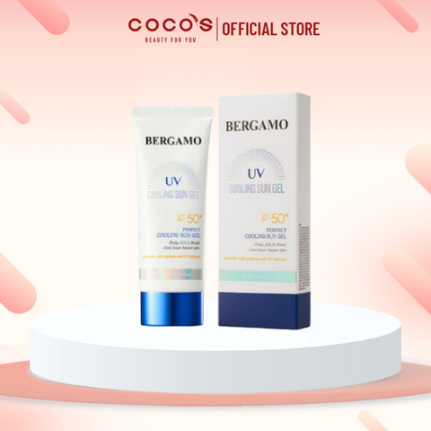 Gel Chống Nắng Mát Lạnh Bergamo Perfect Cooling Sun Gel SPF50 70ML