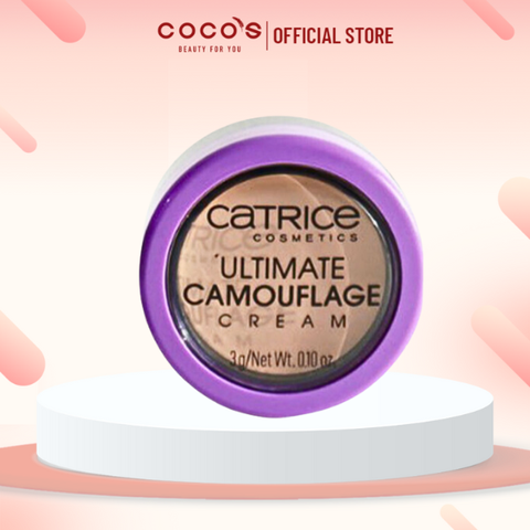Kem che khuyết điểm Catrice Ultimate Camouflage Cream Kem Che Khuyết Điểm Che Phủ Cao, Lâu Trôi 3g