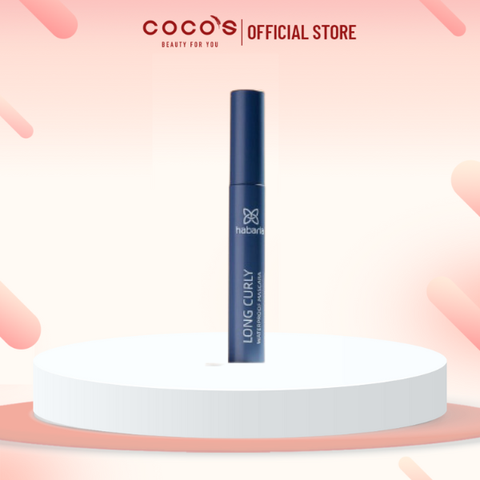 Mascara Chuốt Mi Không Trôi Habaria Long Curly Waterproof 10ml - XANH