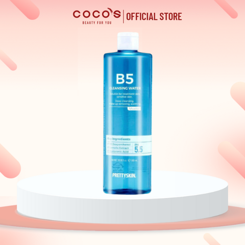Nước Tẩy Trang B5 Pretty skin Cho Da Nhạy Cảm Da Treatment Tẩy Sạch Dịu Nhẹ 500ml