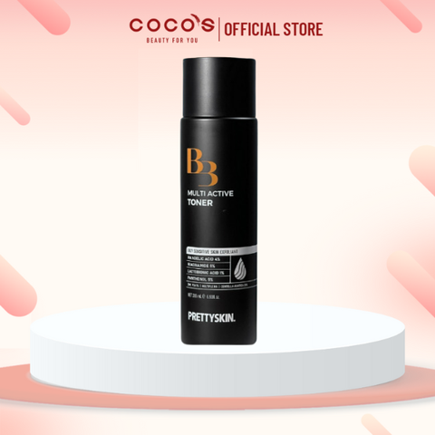 Nước Hoa Hồng Pretty Skin B3 Multi Active Toner Phục Hồi Da, Cấp Ẩm Cho Da 205ml