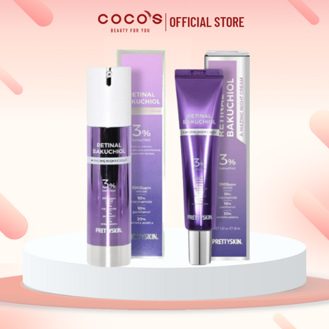 Kem Dưỡng Pretty skin Retinal Bakuchiol A-mazing Night Cream 50g