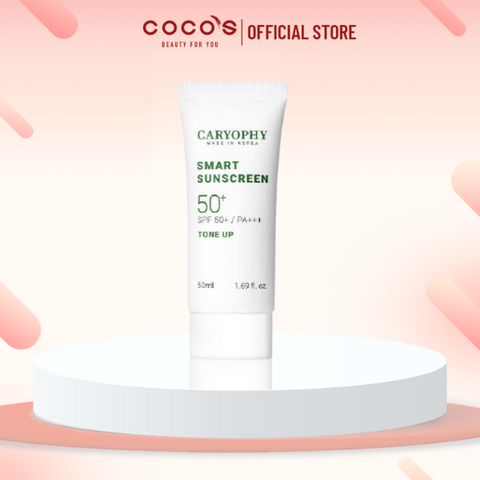 Kem Chống Nắng Phục Hồi Da Tổn Thương Caryophy Smart Sunscreen Tone Up 50ml